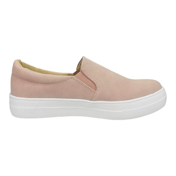Soda TOPSHOE ave-Hike Platform Slip-On Sneaker - Size 8 - Mauve Cobra - Picture 4 of 8